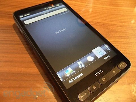 Cận cảnh siêu phẩm htc hd2