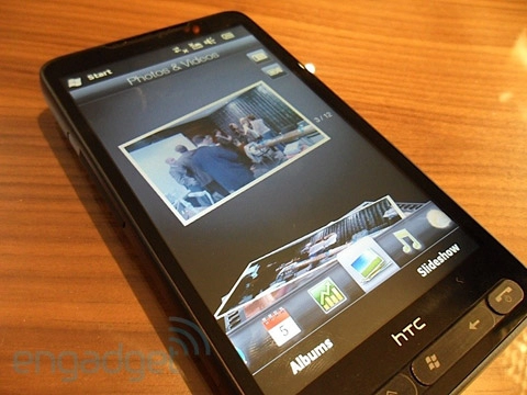 Cận cảnh siêu phẩm htc hd2