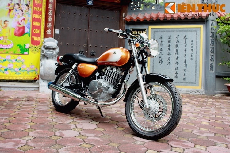 Cận cảnh xe cổ suzuki st250 e-type giá 250 triệu tại hà nội