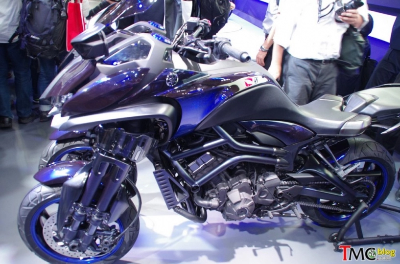 Cận cảnh yamaha mwt-09 tại tokyo motor show