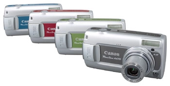 Canon ra mắt 450d và 4 máy ảnh thời trang mới