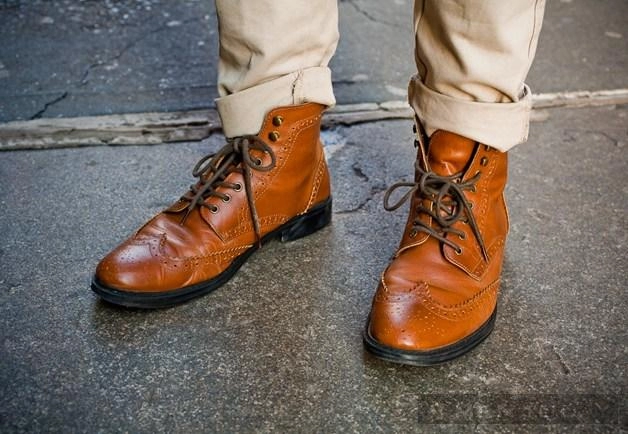 Cập nhật street style của các quý ông new york qua những đôi boots