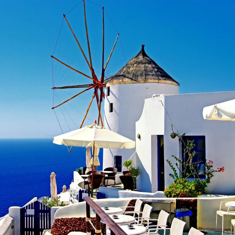 Chạm đến thiên đường santorini