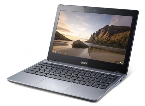 Chromebook chạy chip haswell pin 85 tiếng của acer