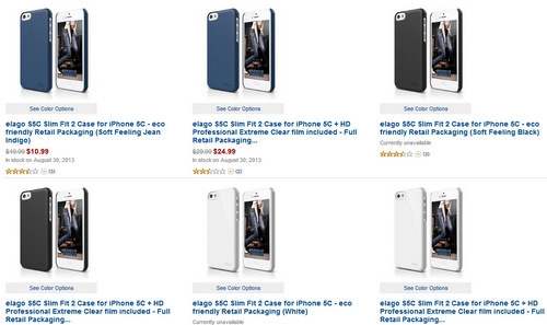 Chưa ra mắt ốp lưng cho iphone 5c đã được rao bán