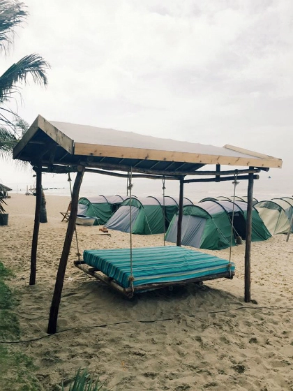 Coco beachcamp - nơi không dành cho người ngại nắng gió