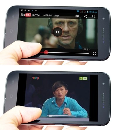 Công nghệ 3d trên smartphone màn hình 5 inch