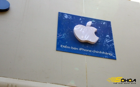 Cửa hàng bán iphone trước giờ g