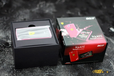 đập hộp acer liquid e ferrari