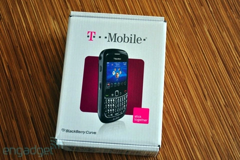 đập hộp blackberry curve 8520