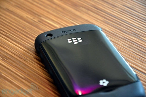 đập hộp blackberry curve 8520