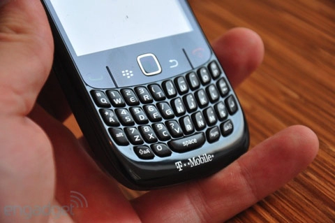 đập hộp blackberry curve 8520