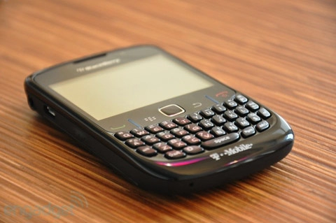 đập hộp blackberry curve 8520