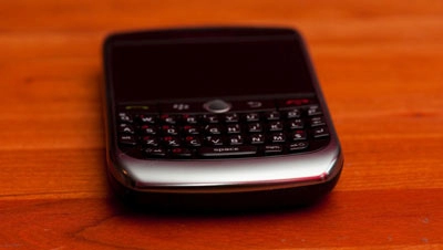 đập hộp blackberry curve 8900