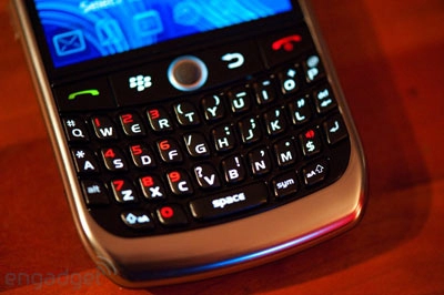 đập hộp blackberry curve 8900