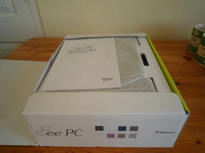 đập hộp eee pc 1000he