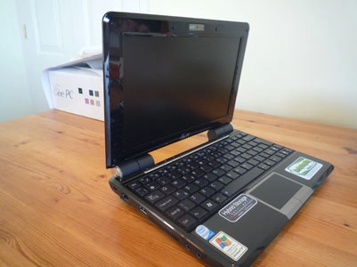 đập hộp eee pc 1000he