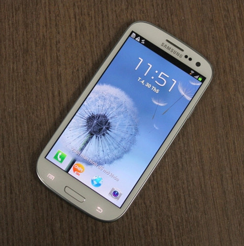 đập hộp galaxy s iii chính hãng