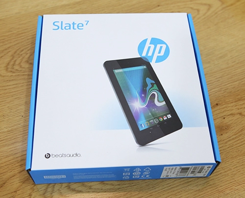 đập hộp hp slate 7 tại việt nam