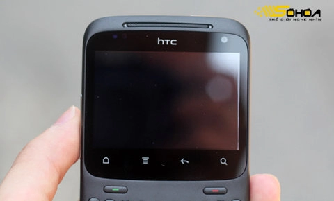 đập hộp htc chacha màu đen ở vn