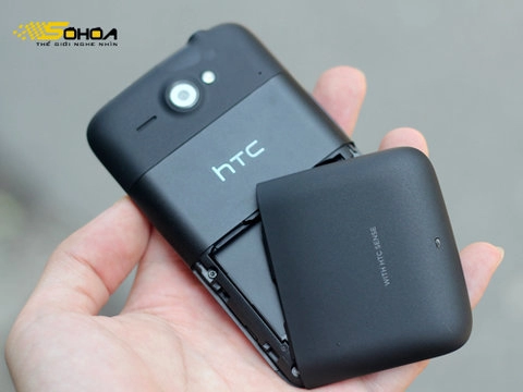 đập hộp htc chacha màu đen ở vn