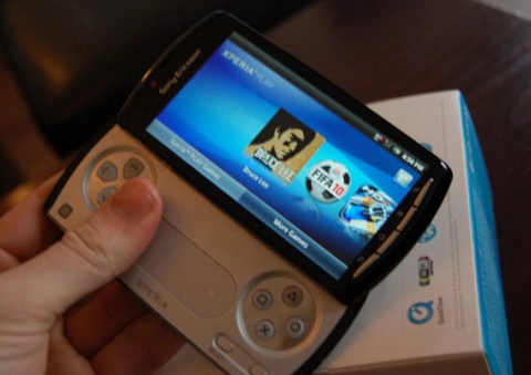 đập hộp sony ericsson xperia play