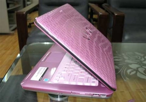 đập hộp sony vaio cs da cá sấu