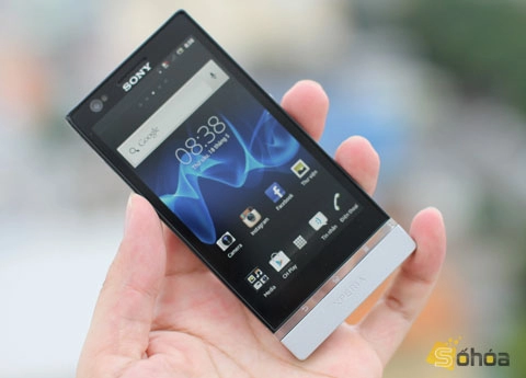 đập hộp sony xperia p chính hãng 12 triệu