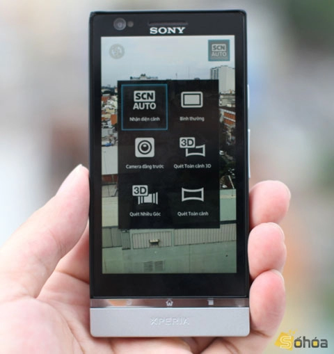 đập hộp sony xperia p chính hãng 12 triệu