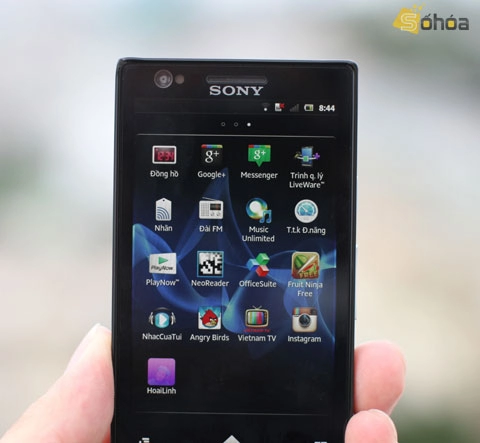 đập hộp sony xperia p chính hãng 12 triệu