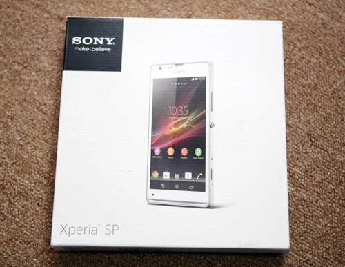 đập hộp sony xperia sp tại việt nam