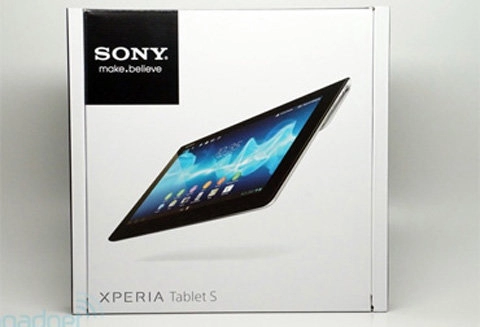 đập hộp sony xperia tablet s