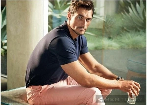 David gandy lịch lãm trong bst xuânhè 2014 của marks 