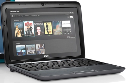 Dell ra netbook kiêm máy tính bảng