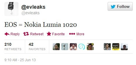 Điện thoại 41 chấm của nokia có tên lumia 1020
