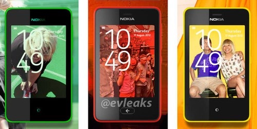 Điện thoại cảm ứng giá rẻ nokia asha được thiết kế như lumia