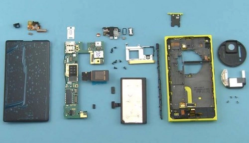 Điện thoại nokia lumia 1020 41 megapixel dễ dàng bị mổ bụng