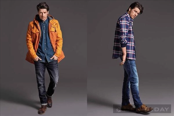 Đón thu đông nam tính với trang phục denim từ selected homme