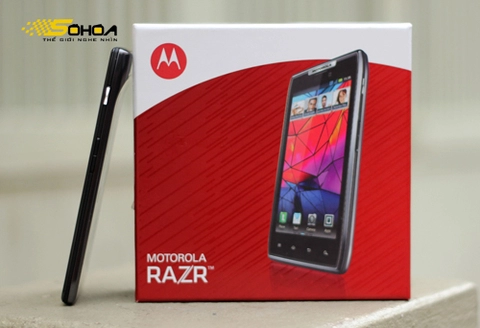 Droid razr siêu mỏng đầu tiên ở vn