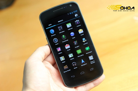 Dùng thử android 40 trên galaxy nexus