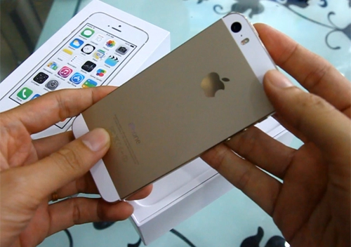 Dùng thử bảo mật vân tay trên iphone 5s