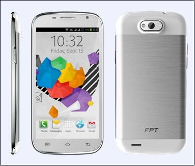 Fpt f80 smartphone màn hình lớn 5 inch thiết kế thời trang