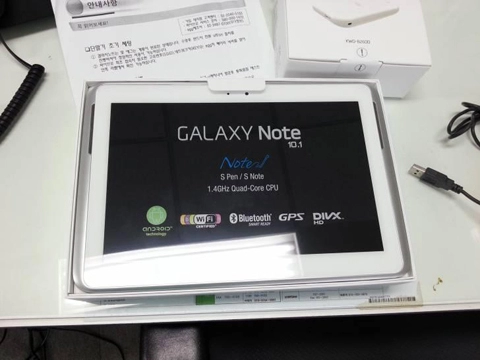 Galaxy note 101 dùng chip lõi tứ có thể bán vào 158