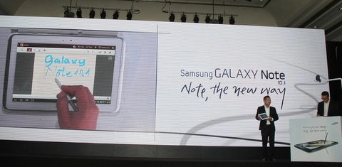 Galaxy note 101 ra mắt tại việt nam