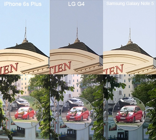 Galaxy note 5 chụp ảnh đẹp hơn iphone 6s plus