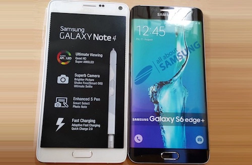 Galaxy note 5 s6 edge plus lộ cấu hình qua nhà bán lẻ