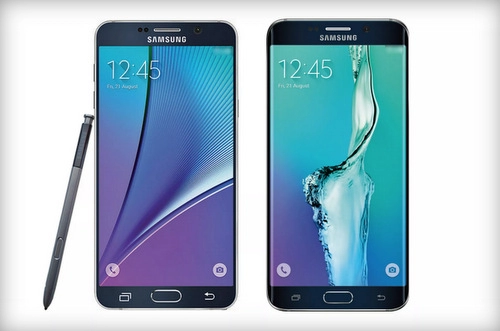 Galaxy note 5 thiết kế mới ra mắt cùng s6 edge màn hình cong