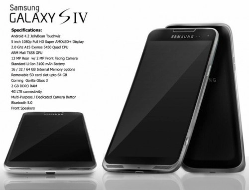 Galaxy s iv lộ cấu hình chi tiết