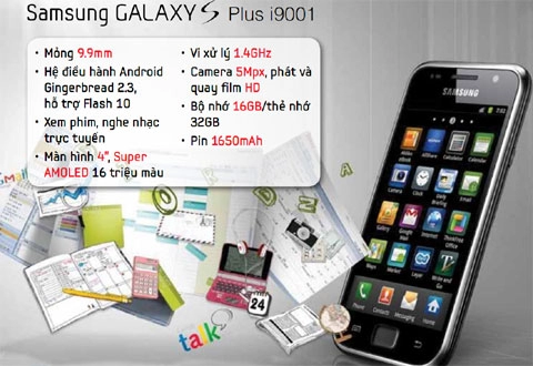 Galaxy s tốc độ 14ghz có thể bán ở vn