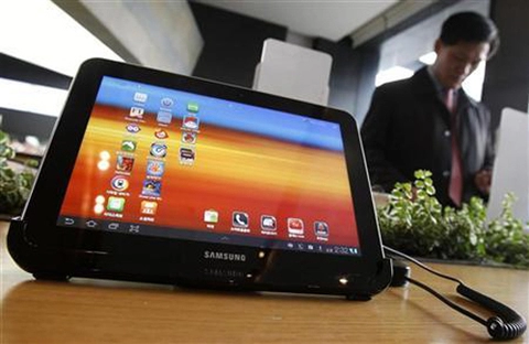 Galaxy tab 101 chính thức bị cấm bán ở mỹ